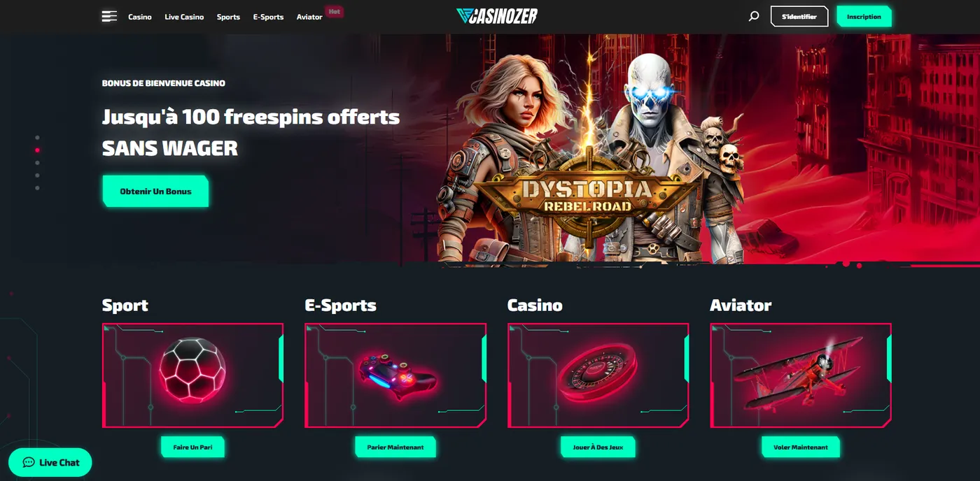 Casinozer application : quel format est disponible pour les joueurs